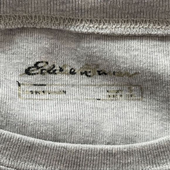 Eddie Bauer Shirt Women Small Gray Green Tan Camo Camouflage Casual Streetwear - Picture 6 of 7